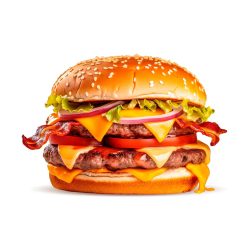 چیز بیکن برگر